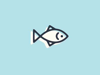 Fishy branding design identity illustration lettering