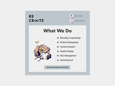 What We Do branding design digital marketing graphic design logo motion graphics social media content