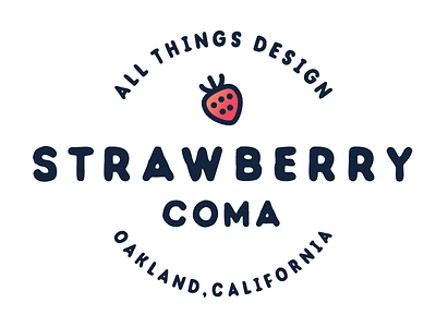 Strawberry Coma Branding design designagency strawberrycoma typography