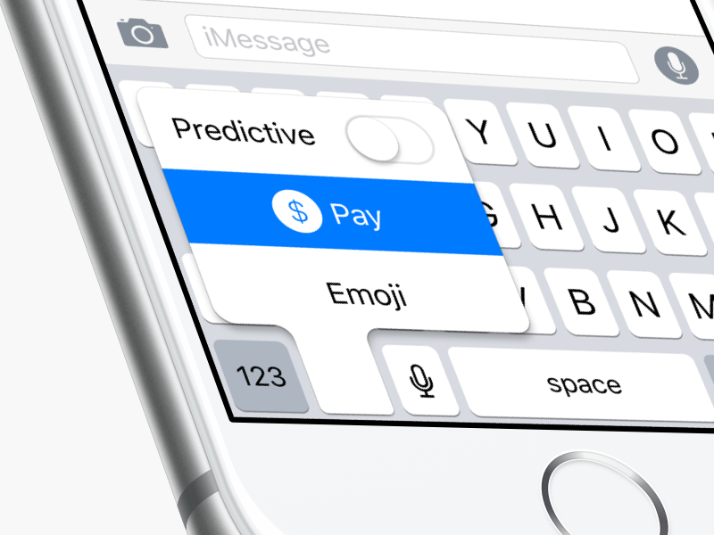iMessage Payments by Ryan McLaughlin | Dribbble | Dribbble