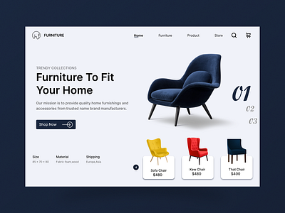 Furniture Landing Page