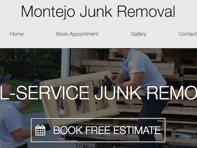 Montejo Junk Removal business development web design