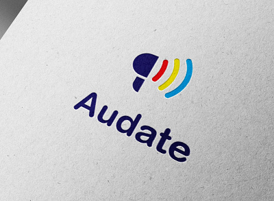 Audate logo branding design graphic design logo