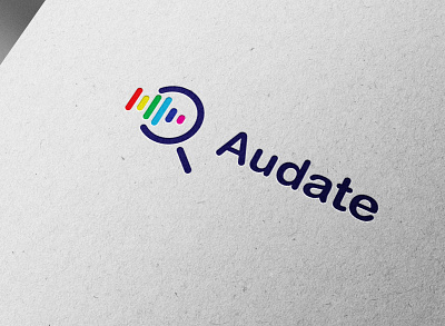 Audate Sample logo branding design graphic design logo vector
