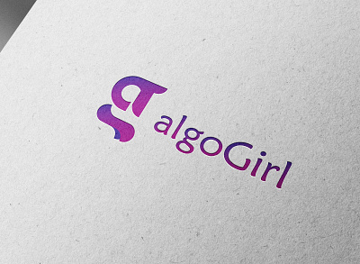 Algogirl Sample branding design graphic design logo vector