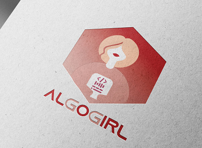 Algogirl Sample branding design graphic design illustration logo vector