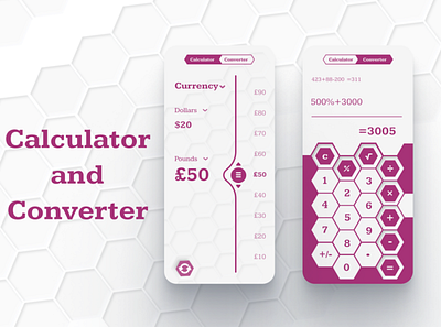 Calculator UI app design mobileapp ui ui design ux