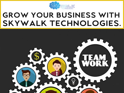 the best digital services through by skywalk. branding design digitalmarketing graphic design