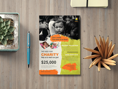 Hello! This is charity flyer.. If you think ok please Appreciat