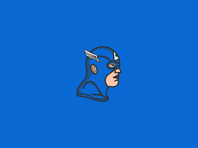 Captain America adobe adobeillustrator avenger captainamerica illustration marvel