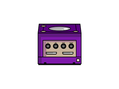 Gamecube adobe adobeillustrator design gamecube illustration nintendo