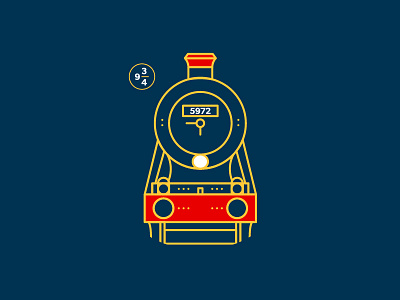 Hogwarts Express by Christofer Looss on Dribbble