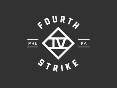 Fourth Strike Logo branding design logo typography