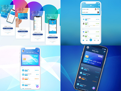 2018 app credit card financial fintech kyash money payment ui wallet