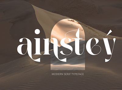 Modern Serif - Typeface Font branding design fonts illustration serif fonts typography