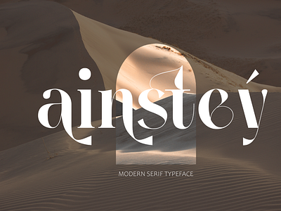 Modern Serif - Typeface Font