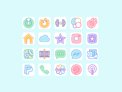 Free iOS 16 icon set