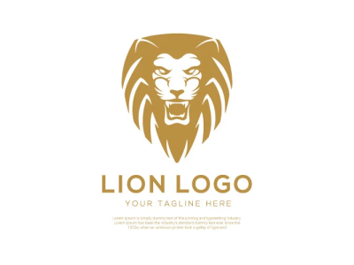 lion Logo design graphic design illustration logo photoshop vector