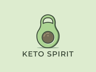 Keto Spirit branding graphic design logo