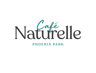 Cafe Naturella branding cafe design drinks food illustration logo logomark naturelle typography vector