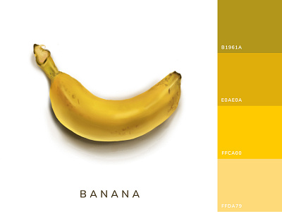 Banana banana design graphic design illus illustration pallete picture