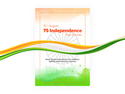 Independence Poster animation branding graphic design logo motion graphics