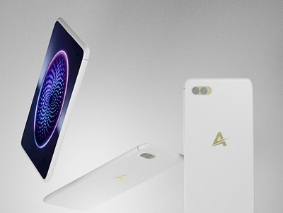 Axper Mobile 2 3d 3d animation 3d artist branding design flat illustration logo minimal model