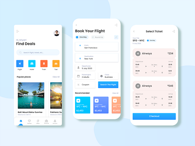 ✈️ Travelion - Travel Mobile App