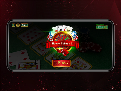Hocus Pokess 21 - Poker Game for mobile app ui poker game ui