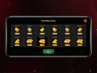 Hocus Pokess 21 - Poker Game Cash Shop UI app ui poker ui