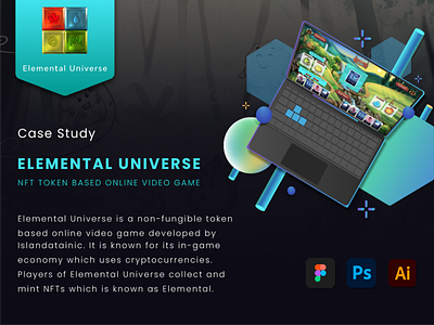 UI/UX Case Study - Elemental Universe (NFT P2E Game)