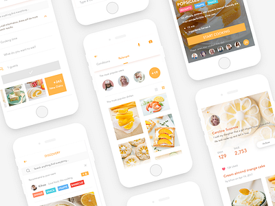 Delicious food App app delicious ui collection