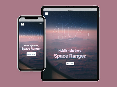 404 Page – Daily UI 008