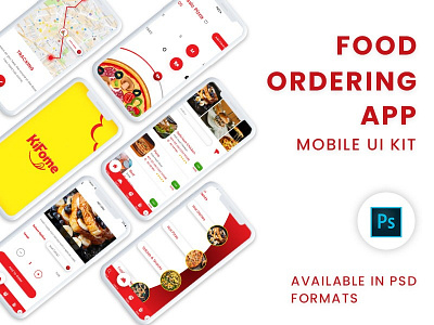 Online Food Ordering App UI