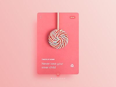 016 Daily UI Challenge for 100 days: Lollipop Lover candy card clean clear daily 100 design dribbble elegant hello minimal simple sketch ui ui ux uidesign