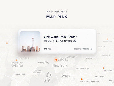 034/100 Daily UI: Map Pins