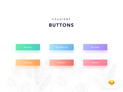 039/100 Daily UI : [Freebie] Gradient Button