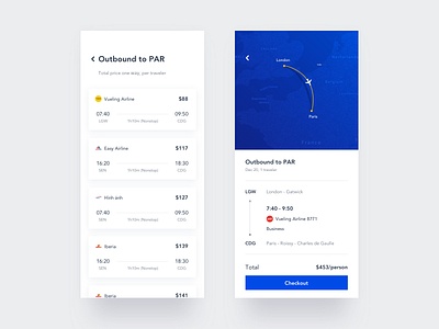 046/100 Daily UI : Travel App - Booking