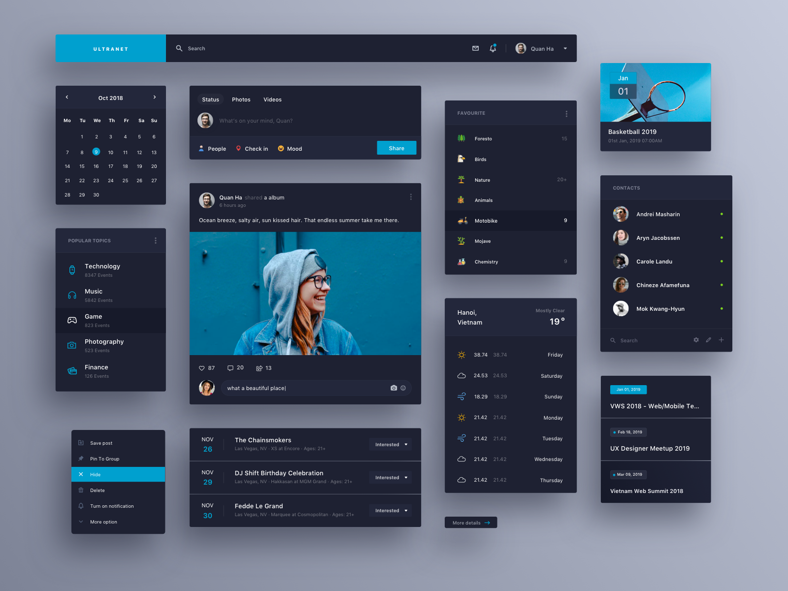 Ultranet V3 by quan on Dribbble