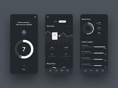 Ladder - Dark Mode by Quan for Fireart Studio on Dribbble