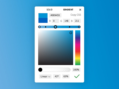 Daily UI #060: Color Picker.