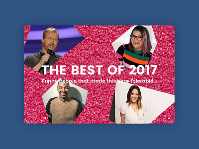 Daily UI #063: Best of 2017. best of dailyu