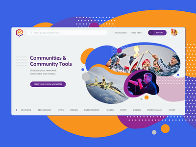 Concept website communities & community tools