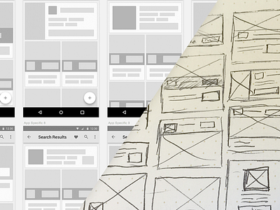 BAM Sketch & Wireframing android apps sketch ui ux wireframe