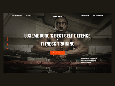 Luxebmourg Krav Maga Self-Defence & Fitness Training Center classes defence defense fitness sport ui web