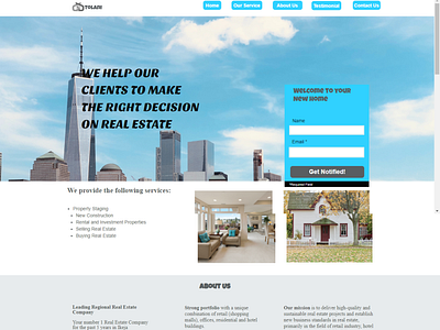 Landing Page