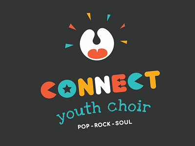 Connect Youth branding identity logo