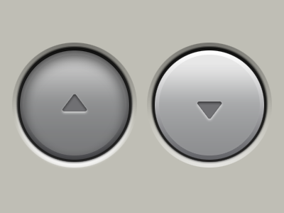 D-pad buttons for iPhone app, take 2 buttons iphone mowglii ui worm