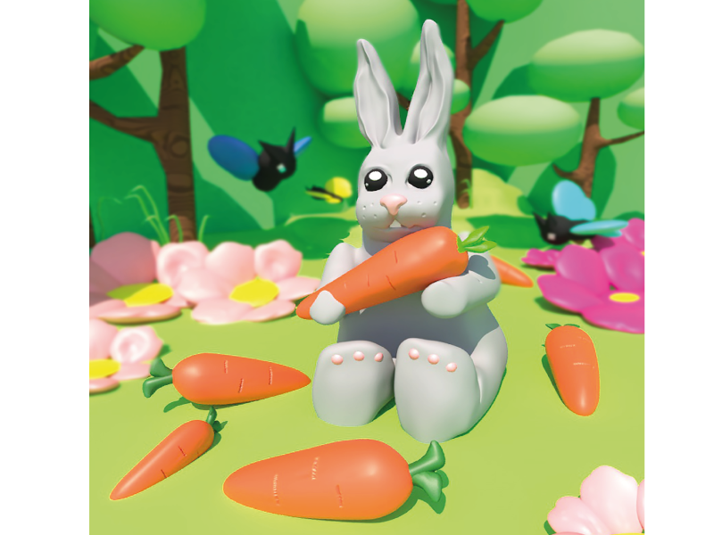 bunny by Валентина Шулаякова on Dribbble