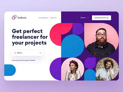 Freelance Landing Page